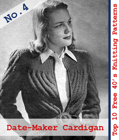Guest post: Top 10 free 1940s knitting patterns from the Guest post: Top 10 free 1940s knitting patterns from the